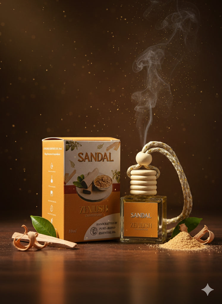 ZenLush Car Perfume – Sandal