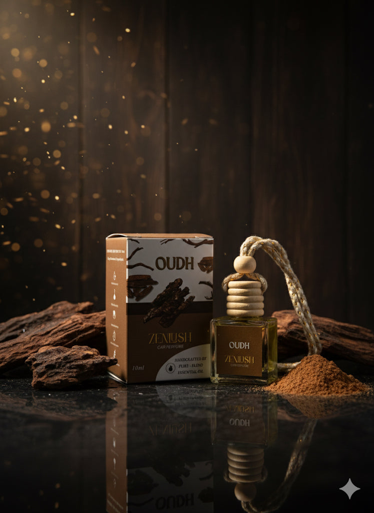 ZenLush Car Perfume - Oudh